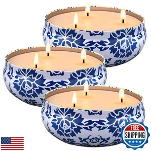 Hausware Citronella Candles Outdoor and Indoor - Large 13.5 oz Scented Candle - Picture 1 of 5