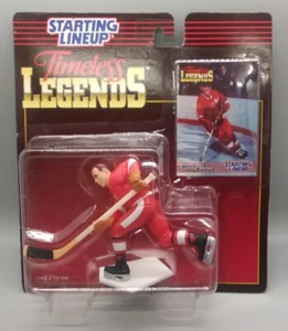 Gordie Howe 1995 Timeless Legends alineación inicial SLU Detroit Red Wings - Imagen 1 de 2