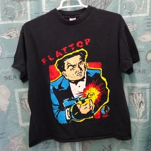 Vintage Single Stitch 90er Disney Dick Tracy Flattop T-Shirt X Large XL Made USA - Bild 1 von 10