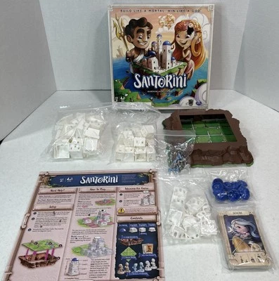 Spin Master 2016 SANTORINI Strategy Greek Gods Game 100% Complete Played Once - Image 1 of 4