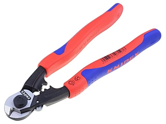 Knipex Drahtseilschere - Blau/Rot (95 62 190)