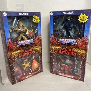 MOTU Combo He-Man e Vecna, Scheletro e Demogorgone - Foto 1 di 2