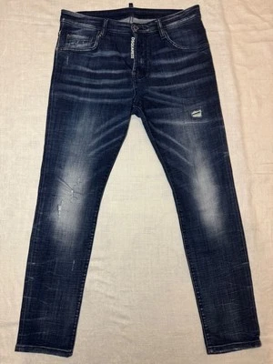 DSQUARED2 Mens Skater Jeans Blue Size EU46 US30 UK30 W30 Made in Italy - Image 1 of 4