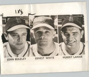 ST LOUIS Pitchers Beazley, White, Lanier BASEBALL Vintage 1943 Press Photo - Picture 1 of 2