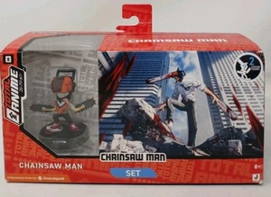 Total Anime Chainsaw Man 3 Piece Set With 2 Mystery Mini Action Figures - Picture 1 of 8