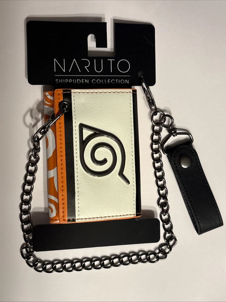 Naruto Shippuden Shonen Jump Trifold Chain Wallet - Image 1 of 4