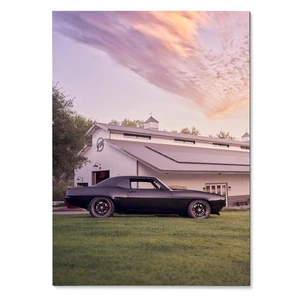 1969 Camaro Classic Car Art Print #001 - High Resolution Iconic Automotive Decor - Picture 1 of 11