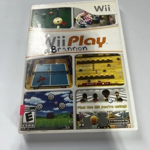 Wii Play Nintendo 2007 Complete CIB Shooting Range Table Tennis Billiards - Picture 1 of 5