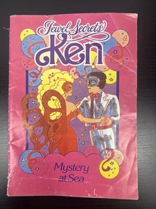Jewel Secrets Ken Mystery At Sea Booklet Barbie Mattel 1986 - Picture 1 of 6