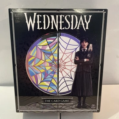 NETFLIX “Wednesday”Addams Family The Card Game From Spin Master Games 3-6 PL 10+ - Image 1 of 2