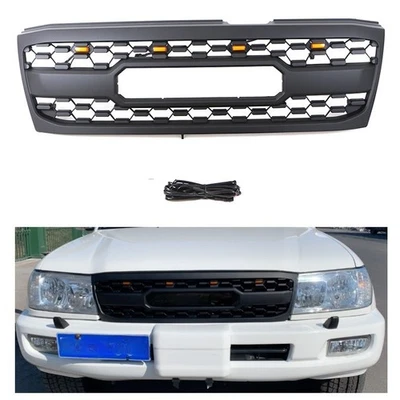Parrilla superior delantera de malla para TOYOTA LAND CRUISER LC100 FJ100 2003-2006 Foto 1 de 4