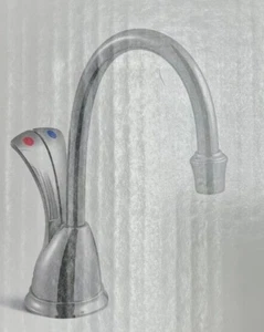 InSinkErator Involve Faucet ONLY HC-WAVE-C Chrome HOT & COLD BRAND NEW NO TANK - Picture 1 of 7