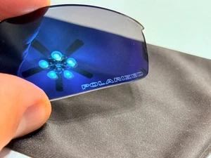 Oakley Flak Jacket 1.0 Std Talla Ice Iridium Juego de Lentes Polarizadas - Excelente - Imagen 1 de 11