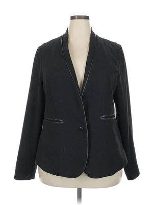 Blazer negro para mujer MYNT 1792 18 Plus Foto 1 de 4