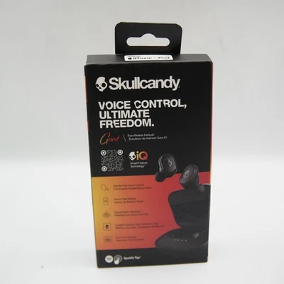 Skullcandy Grind Fuel Wireless Headset Voice Control Black NEW, SEAL - Image 1 of 3
