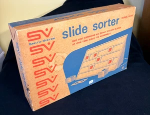VINTAGE SV Smith-Victor FILM Diasortierer Modell SS40 in BOX getestet funktioniert mit Glühbirne - Bild 1 von 8