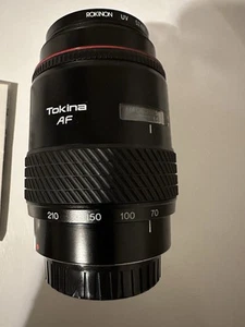 Tokina AF 70-210mm Lens for Minolta Sony A mount SLR DSLR Camera *GOOD* - Picture 1 of 10
