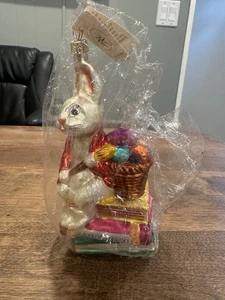 Christopher Radko Easter 1998 Ornament "COTTON TALE" - Picture 1 of 7