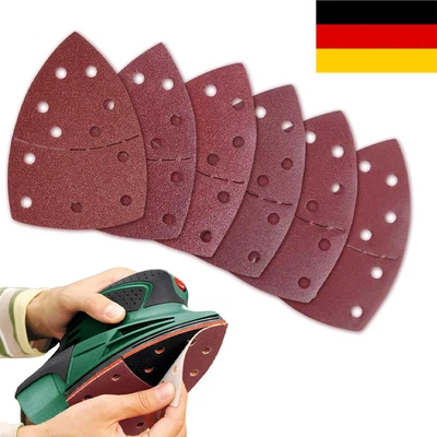 60x Schleifscheiben Set für Parkside P40-P240 Multischleifer Klett Schleifpapier - Bild 1 von 4