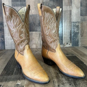 Hondo Vintage Bullhide Western Cowboy Boots Mens 10 D - Picture 1 of 12