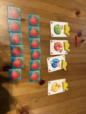 Das ist ein Spiel mit Schnecken und Erdbeeren 🍓, das Spiel ist Schneckenschmaus - Bild 1 von 4