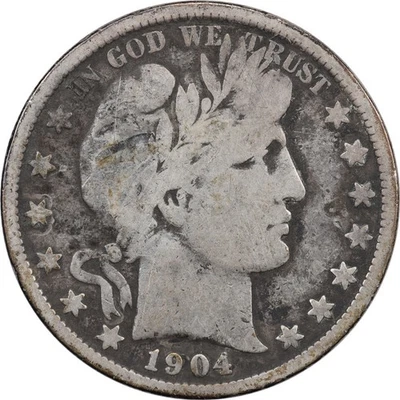 United States - 1/2 Dollar (Barber Half Dollar) - 1904 - Silver - Image 1 of 2