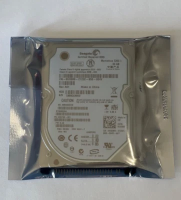 SEAGATE ST980825A MOMENTUS 9S3733-031 0UG989 80GB 7200RPM 2.5 in Hard Disk Drive - Image 1 of 2