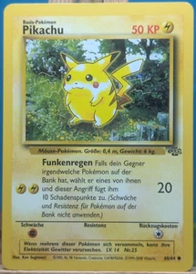 POKEMON - Jungle - Pikachu - 60/64 - alemán - Imagen 1 de 2