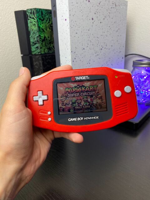 Nintendo Game Boy Advance Target Red Console - Consolevariations