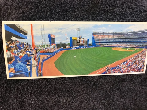 "LEFT FIELD CORNER"-Bill Goff -1988-9" x 4" Pstcd-1987 game-Mets & Pirates-NM Cover