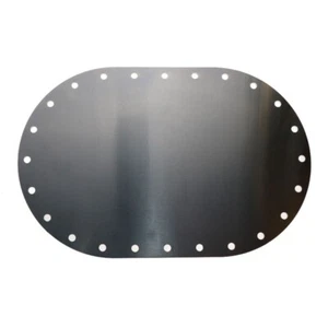 Placa superior de aluminio en blanco, patrón de 6 x 10", 4 mm de espesor - Imagen 1 de 1
