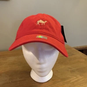 Camelology.com Red Embroidered Logo Mens Baseball Hat New with Tags - Picture 1 of 9