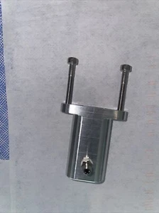 OS FP10-15 & LA 15 TONGUE MUFFLER WITH SCREWS NEW THICKER WALLS NIP PRESSURE TAP - Picture 1 of 2