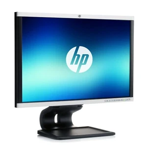 HP LA2205wg 22" 1680 x 1050 Widescreen LCD Monitor DVI VGA DP 16:10 * GRADE A* - Picture 1 of 6