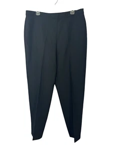 Vintage Levi Bend Over NWT Women's Black Pull-On Polyester Dress Pants 20 - Picture 1 of 6