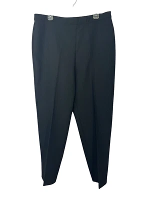 Vintage Levi Bend Over NWT Women's Black Pull-On Polyester Dress Pants 20 - Image 1 of 4