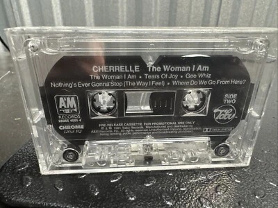 Cherrelle The Woman I Am 1991 Cassette Tape PROMO PRE RELEASE Sealed - Image 1 of 3