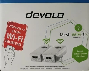 devolo Mesh WLAN 2 Powerline 2400 Mbps WiFi Verstärker 2.4 & 5 GHz UMVERPACKUNG - Bild 1 von 1