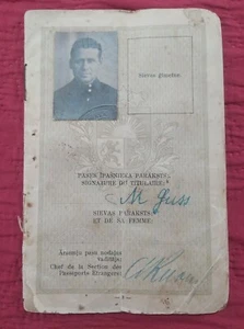 Jewish personal document of immigrant to Palestine from Latvia 1920s - Picture 1 of 12