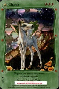 (bs-BABY-S13) S13/37 CHERUB Bella Sara BABY BELLA SERIES Foil/Shiny Card - Picture 1 of 6