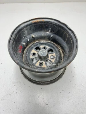 03 2003 Honda Rancher 350 TRX350TE 2x4  11 X 7.5. STRAIGHT! Rear Back Wheel Rim Foto 1 de 4