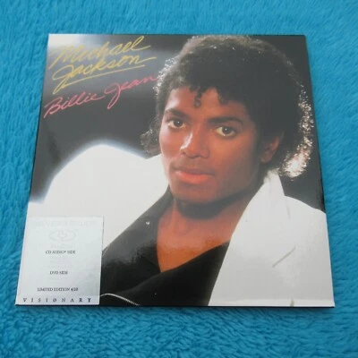 Michael Jackson Dual Disc "Billie Jean" Visionary  CD DVD Video - Bild 1 von 2
