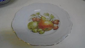 Winterling Roslau Bavaria Pear Scalloped Gold Edge Salad Accent Plate 8 - Picture 1 of 3