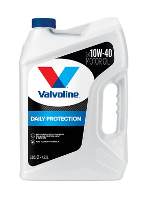 Valvoline Daily Protection 10W-40 Motor Oil 5 QT - Image 1 of 4