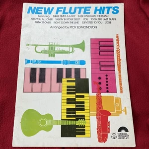 New Flute Hits-Columbia Intrument Line no. 42- 1978 Sheet Music Book - Picture 1 of 4