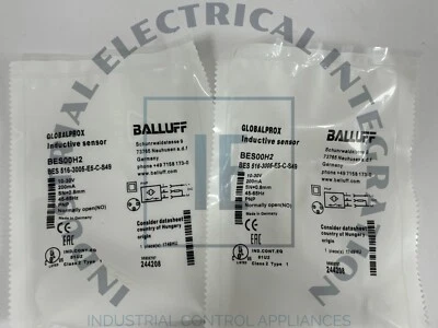 1PCS New BALLUFF BES 516-3005-E5-C-S49 BES00H2 Sensor&Proximity Switch - Image 1 of 4