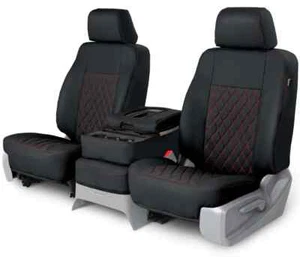 CUSTOM LEATHERETTE FRONT & REAR SEAT COVERS for the 2005-2009 Subary Legacy - Picture 1 of 3
