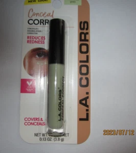 New-L.A. Colors Green Reduces Redness Under Eye Concealer/Corrector 0.13 OZ NEW - Picture 1 of 3