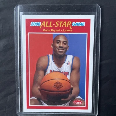 Kobe Bryant 2008-09 Fleer aniversario retro 1988-89 All Star #127 de 132 Lakers Foto 1 de 2