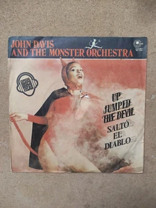 Rare Vinyl Record RPM 45 John Davis & The Monster Orchestra Up Jumped The Devil - Picture 1 of 3